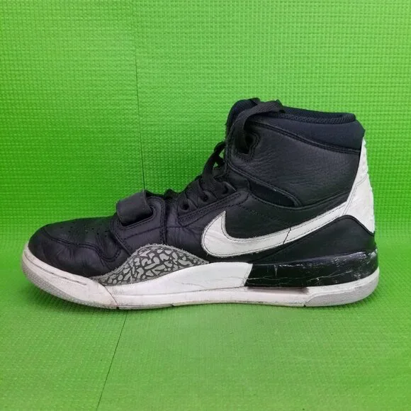 ✅Nike Air Jordan Legacy 312 High Black/White AV3922-001 Mens10 Basketball Shoes - Picture 13 of 13